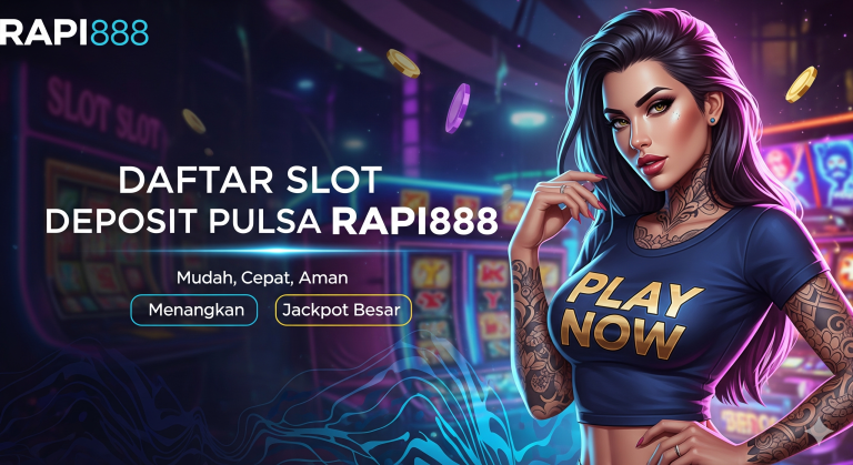 DAFTAR SLOT DEPOSIT PULSA RAPI888